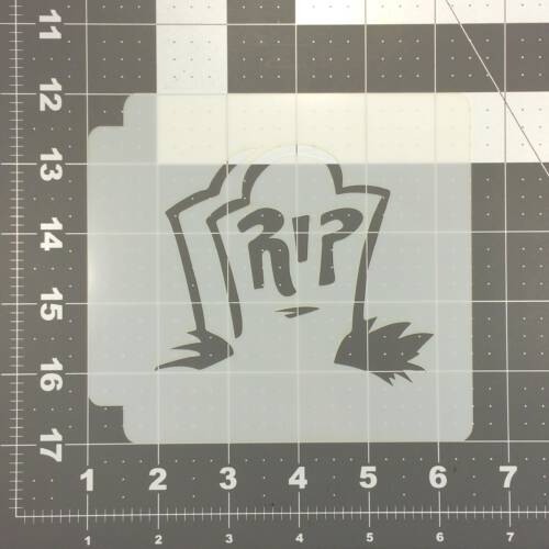 Halloween Grave Stencil 100