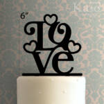 Love Cake Topper 100