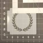 Olive Leaf Stencil 100