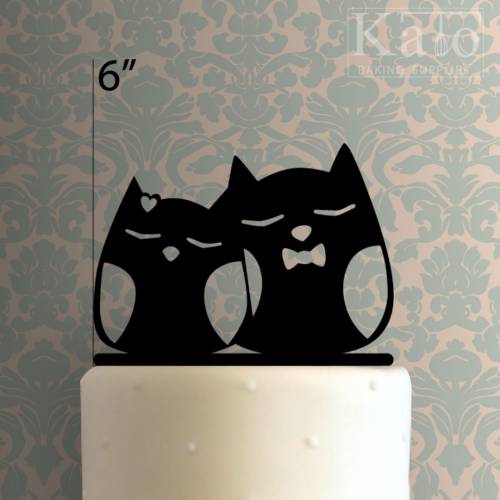 Owl Couple Cake Topper 100