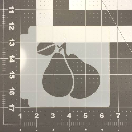 Pear Stencil 100