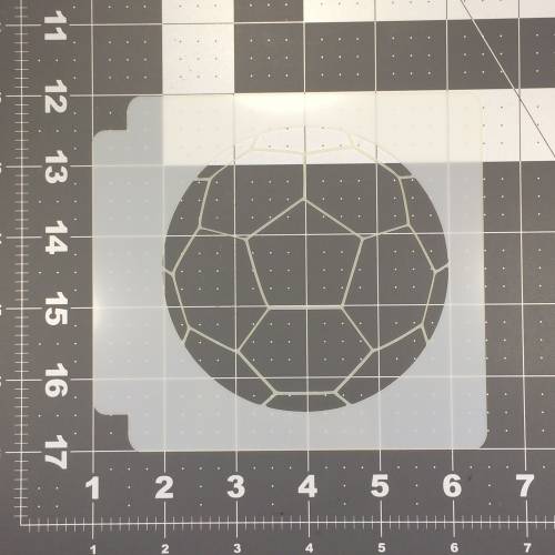 Soccer Stencil 107