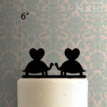 Turtle Couple Cake Topper 100