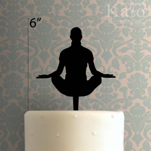 Yoga Cake Topper 100