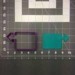 Arrow Bubble 100 Cookie Cutter