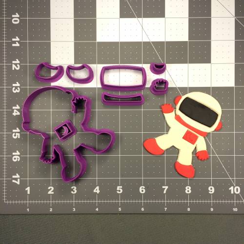 Astronaut 266-038 Cookie Cutter Set