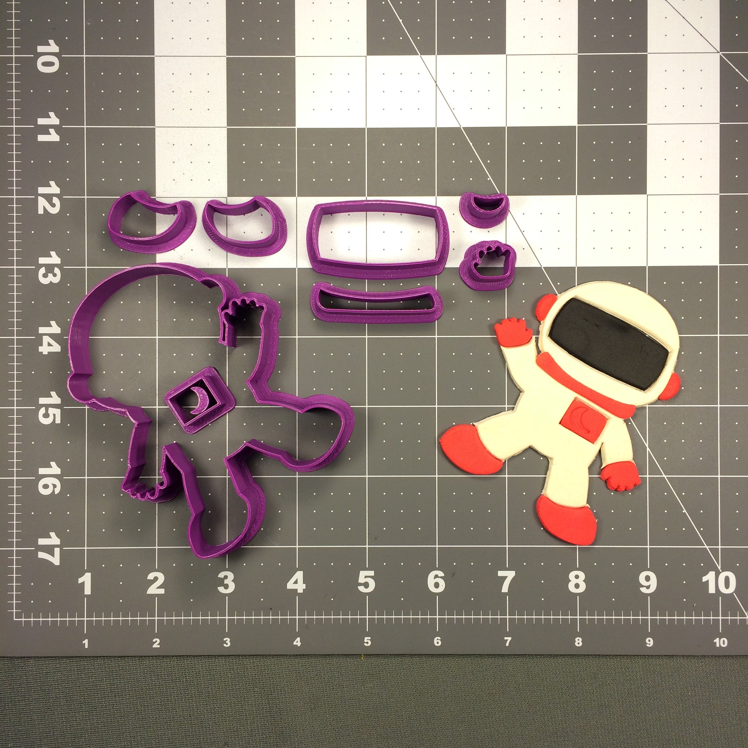 Astronaut 266-038 Cookie Cutter Set