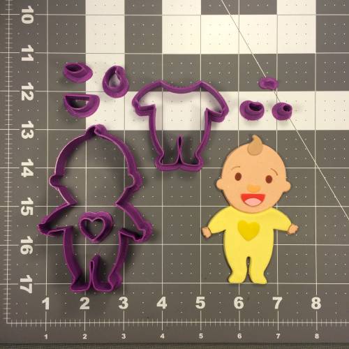 Baby 103 Cookie Cutter Set