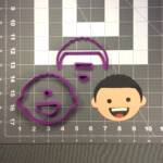 Boy Face 101 Cookie Cutter Set