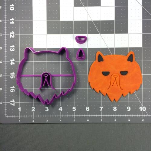 Cat Head 266-E263 Cookie Cutter Set