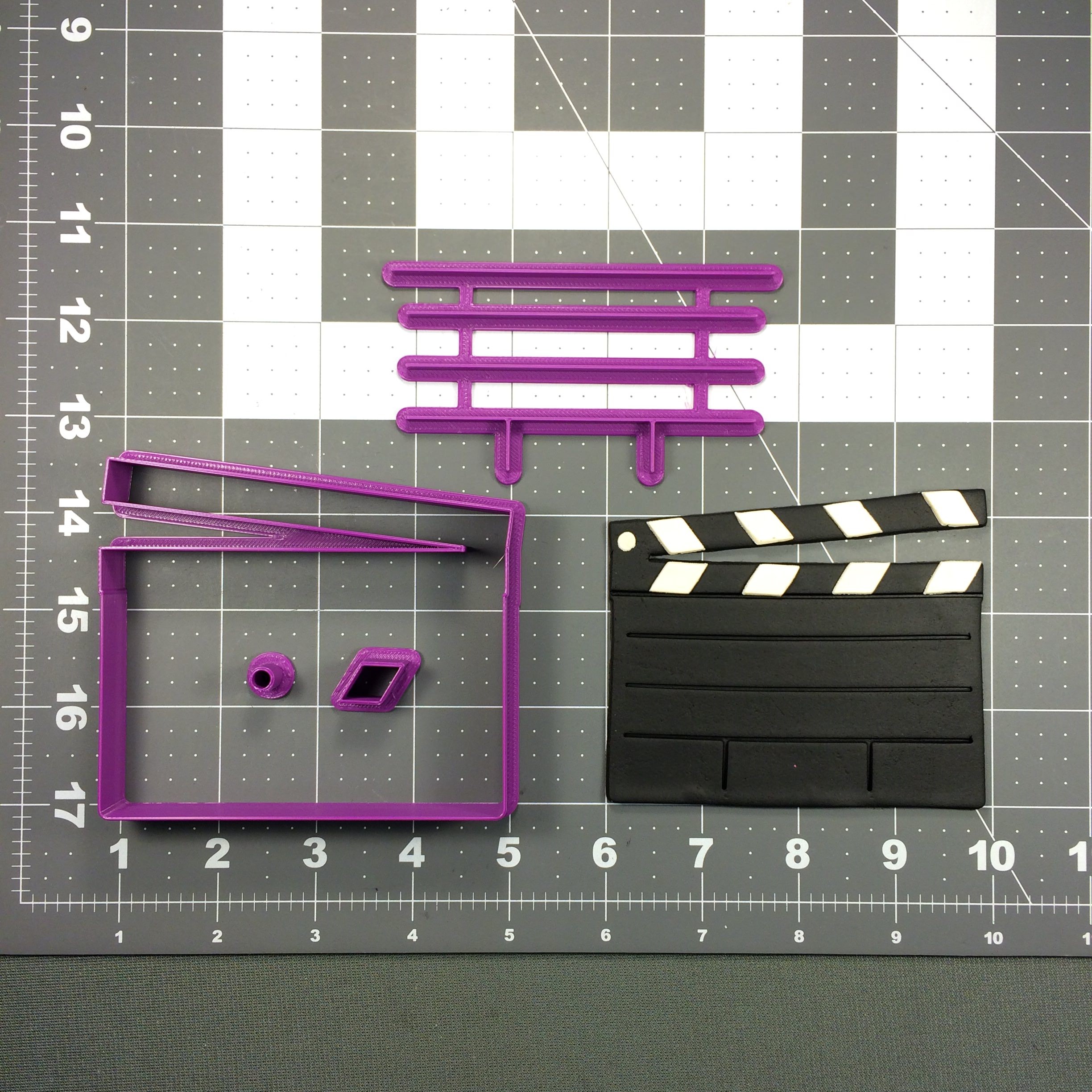 Clapper Board 266-046 Cookie Cutter Set Clapper Board 266-046 Cookie Cutter Set