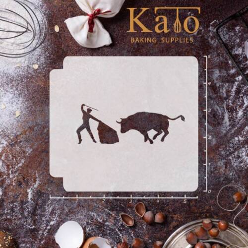 Kato_Bull Fighting 783-034 Stencil