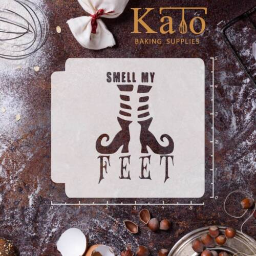 Halloween Smell My Feet 783-039 Stencil