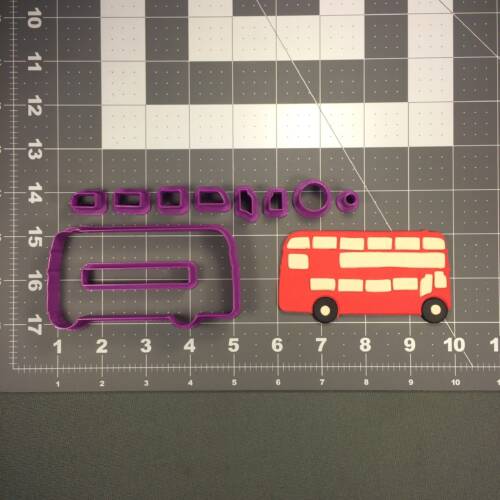 London Bus 266-049 Cookie Cutter Set