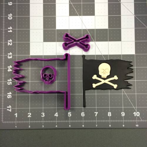 Pirate Flag 100 Cookie Cutter Set
