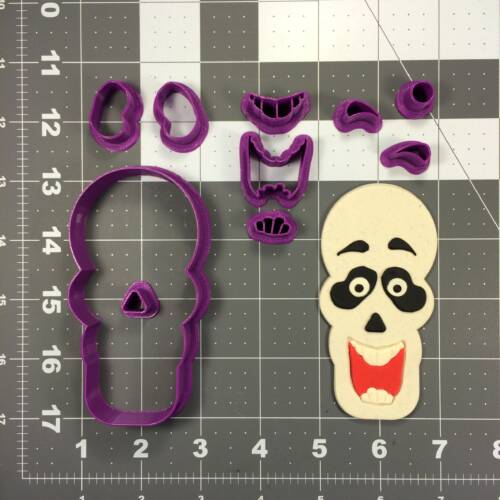 Skull 108 Cookie Cutter Set