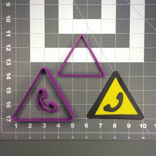 Warning Sign 100 Cookie Cutter Set