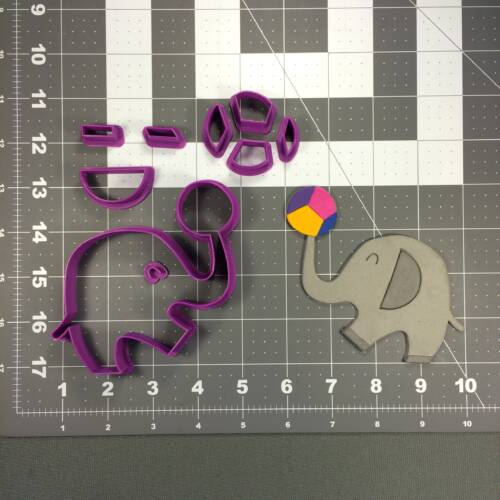 Elephant 266-097 Cookie Cutter Set