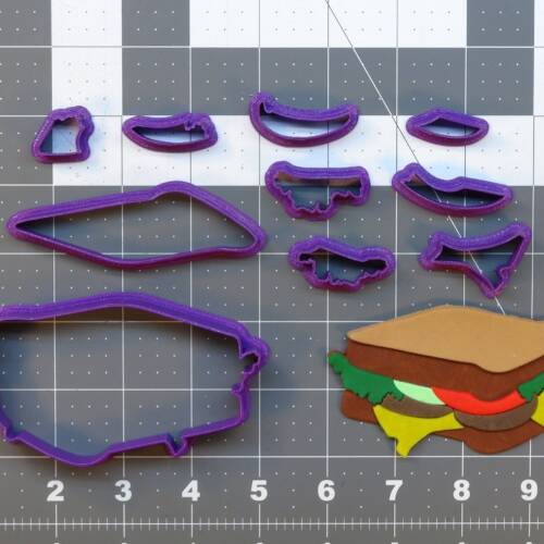 Sandwich 266-677 Cookie Cutter Set