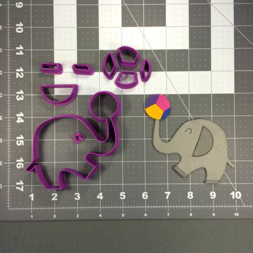 Elephant 266-097 Cookie Cutter Set