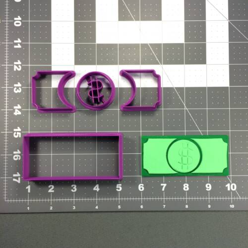 Dollar Bill 266-069 Cookie Cutter Set