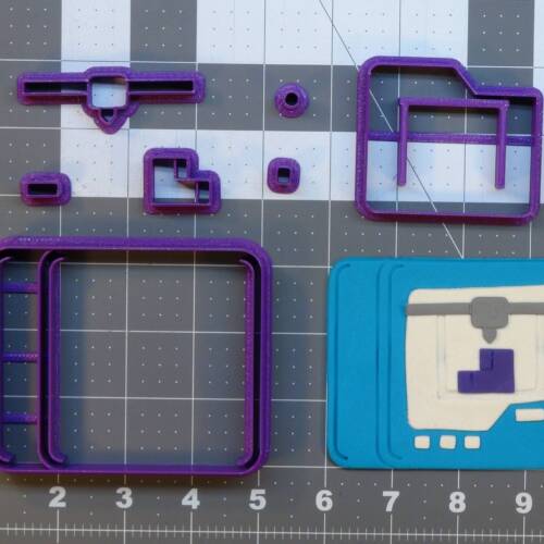 3D Printer 266-B659 Cookie Cutter Set