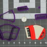 Accordion 266-C977 Cookie Cutter Set