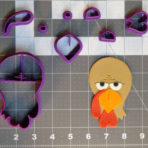 Angry Turkey 266-C401 Cookie Cutter Set