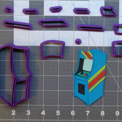 Arcade Machine 266-B645 Cookie Cutter Set