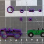 Army Car 266-A812 Cookie Cutter Set