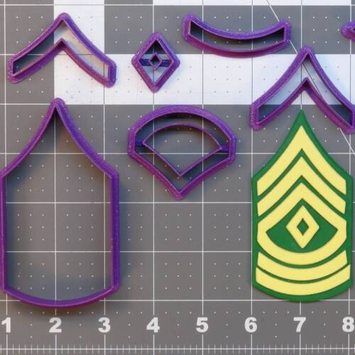 Army First Sergeant 266-A337 Cookie Cutter Set