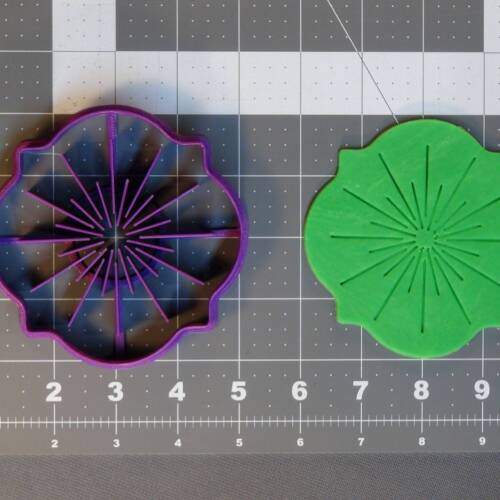 Art Deco Starburst Motif 266-C504 Cookie Cutter