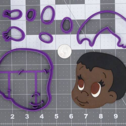 Baby Head 266-C870 Cookie Cutter Set