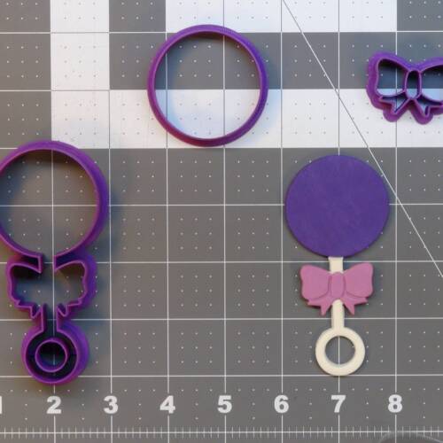 Baby Rattle 266-B021 Cookie Cutter Set