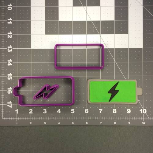 Battery Charge Icon 266-221 Cookie Cutter Set