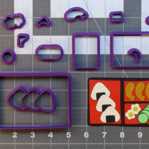Bento Box 266-A530 Cookie Cutter Set