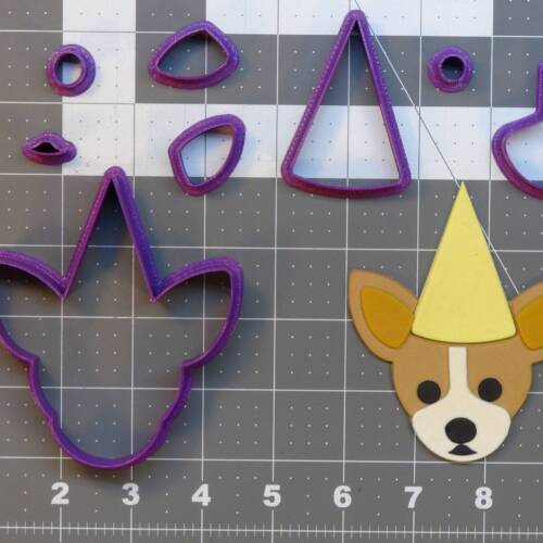 Birthday Dog 266-B392 Cookie Cutter Set