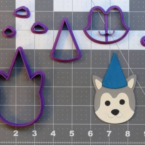 Birthday Dog 266-B393 Cookie Cutter Set