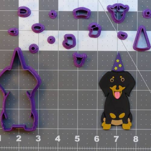 Birthday Dog 266-B394 Cookie Cutter Set