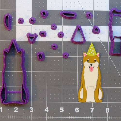 Birthday Dog 266-B398 Cookie Cutter Set