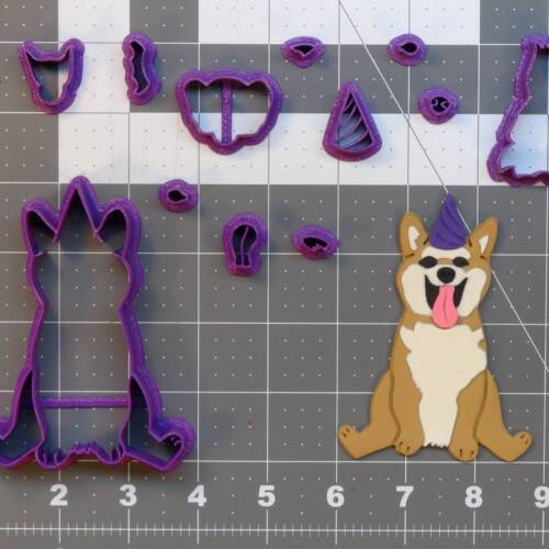 Birthday Dog 266-B399 Cookie Cutter Set