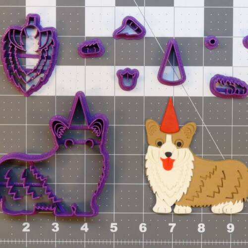 Birthday Dog 266-B401 Cookie Cutter Set