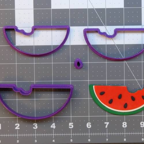 Bitten Watermelon 266-A316 Cookie Cutter Set