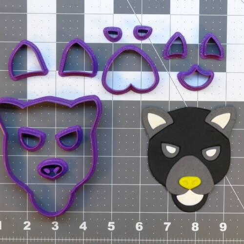 Black Panther 266-574 Cookie Cutter Set