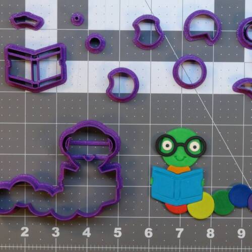 Bookworm 266-B615 Cookie Cutter Set