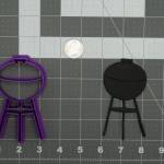 BBQ Grill 266-C972 Cookie Cutter