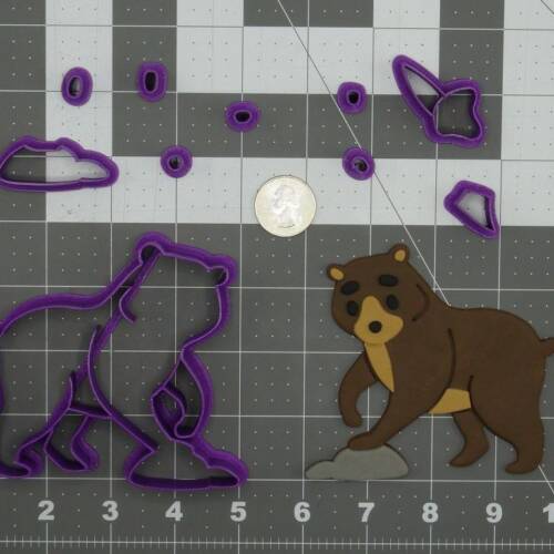 Bear 266-C980 Cookie Cutter Set