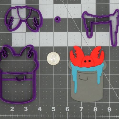 Boiling Lobster 266-C954 Cookie Cutter Set