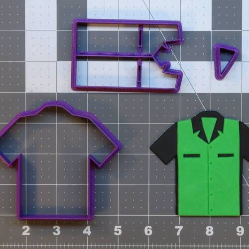 Bowling Shirt 266-B763 Cookie Cutter Set