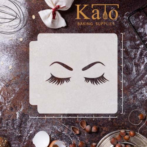 Eyelashes 783-A621 Stencil
